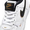 Toddler's Nike Force 1 LV8 White/Black-Metallic Gold (DM3387 100)