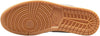 Men's Jordan 1 Low White/White-Hemp-Gum Yellow (DN6999 100)