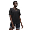 Women's Jordan Black (Her)itage Gold Chain T-Shirt