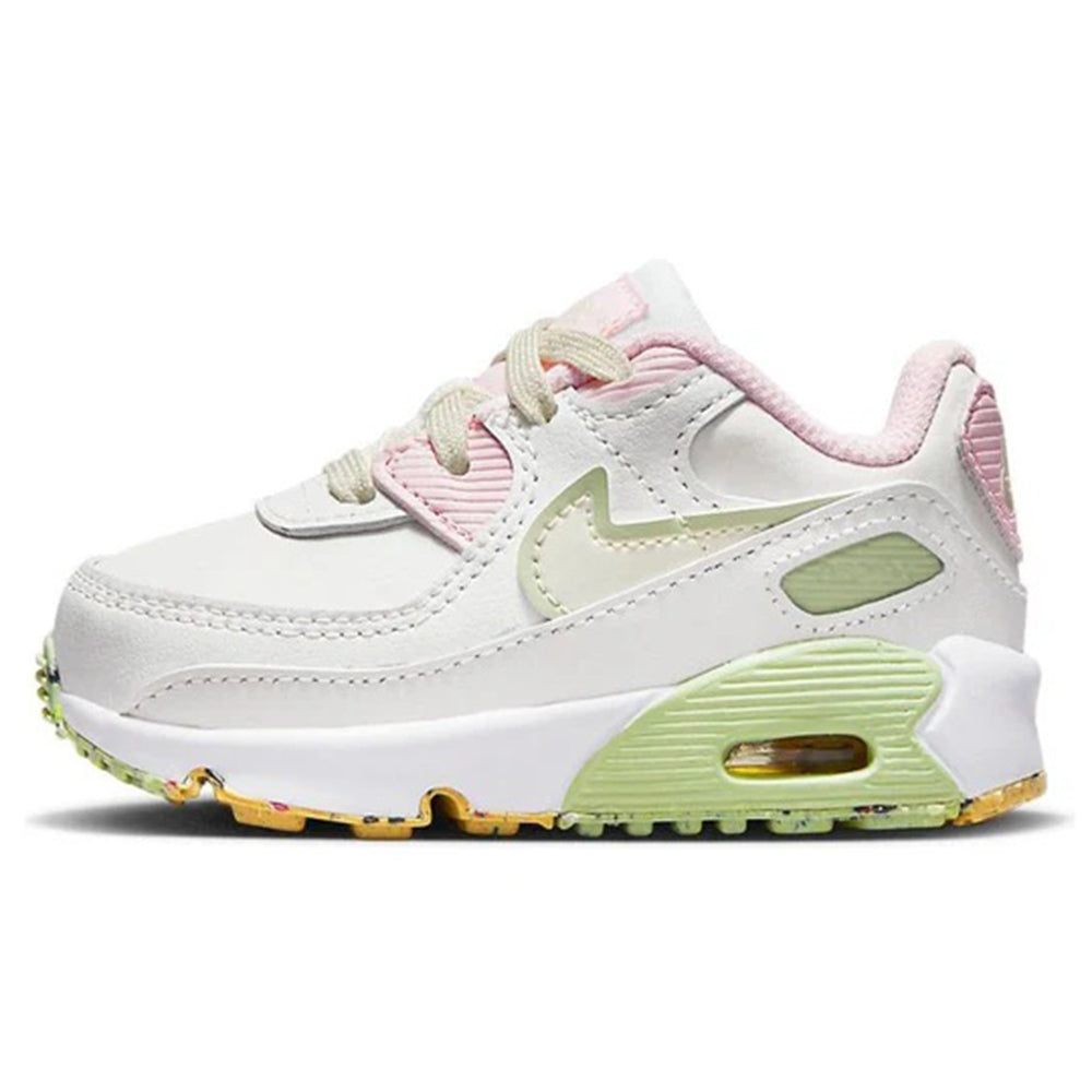 Toddler's Nike Air Max 90 LTR SE Summit White/Coconut Milk (DQ0278 100)