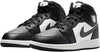Big Kid's Jordan 1 Mid Black/Off Noir-Summit White (DQ8423 010)
