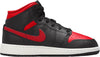 Big Kid's Jordan 1 Mid Black/Varsity Red-Summit White (DQ8423 067)