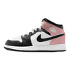 Big Kid's Jordan 1 Mid White/Black-Rust Pink (DQ8423 100)