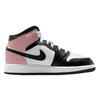 Big Kid's Jordan 1 Mid White/Black-Rust Pink (DQ8423 100)
