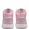 Big Kid's Jordan 1 Mid Pearl Pink/Med Soft Pink-White (DQ8423 600)