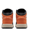 Big Kid's Jordan 1 Mid Starfish/Black-White-Sail (DQ8423 801)