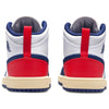 Little Kid's Jordan 1 Mid White/Deep Royal Blue (DQ8424 102)