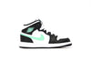 Little Kid's Jordan 1 Mid White/Green Glow-Black (DQ8424 103)