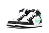 Little Kid's Jordan 1 Mid White/Green Glow-Black (DQ8424 103)