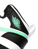 Little Kid's Jordan 1 Mid White/Green Glow-Black (DQ8424 103)