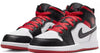 Little Kid's Jordan 1 Mid White/Gym Red-Black (DQ8424 106)
