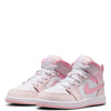 Little Kid's Jordan 1 Mid Pearl Pink/Med Soft Pink-White (DQ8424 600)