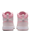 Little Kid's Jordan 1 Mid Pearl Pink/Med Soft Pink-White (DQ8424 600)