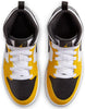 Little Kid's Jordan 1 Mid Yellow Ochre/Black-White (DQ8424 701)