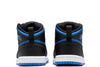 Toddler's Jordan 1 Mid Black/Royal Blue-Black-White (DQ8425 042)