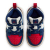 Toddler's Jordan 1 Mid White/Deep Royal Blue (DQ8425 102)