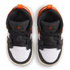 Toddler's Jordan 1 Mid Starfish/Black-White-Sail (DQ8425 801)