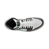 Men's Jordan 1 Mid White/Green Glow-Black (DQ8426 103)
