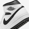 Men's Jordan 1 Mid White/Black-White-Black (DQ8426 132)