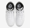 Men's Jordan 1 Mid White/Black-White-Black (DQ8426 132)