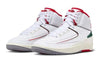 Big Kid's Air Jordan 2 Retro White/Fire Red-Fir-Sail (DQ8562 101)