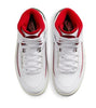 Big Kid's Air Jordan 2 Retro White/Fire Red-Fir-Sail (DQ8562 101)