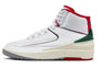 Big Kid's Air Jordan 2 Retro White/Fire Red-Fir-Sail (DQ8562 101)