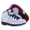 Toddler's Jordan 2 Retro White/Varsity Red-Black  (DQ8563 106)