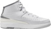 Little Kid's Jordan 2 Retro White/Cement Grey-Sail-Black (DQ8564 100)