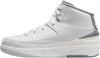 Little Kid's Jordan 2 Retro White/Cement Grey-Sail-Black (DQ8564 100)