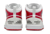 Little Kid's Jordan 1 Mid SS White/University Red (DR6495 116)