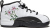 Toddler's Jordan 12 Retro White/Black-Vivid Green (DR6955 100)