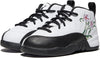 Toddler's Jordan 12 Retro White/Black-Vivid Green (DR6955 100)