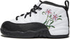 Toddler's Jordan 12 Retro White/Black-Vivid Green (DR6955 100)