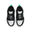 Little Kid's Jordan 1 Low Alt White/Black-Green Glow (DR9748 131)