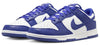 Men's Nike Dunk Low Retro White/Concord-University Red (DV0833 103)