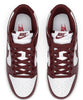 Men's Nike Dunk Low Retro White/Redwood-Gym Red (DV0833 115)