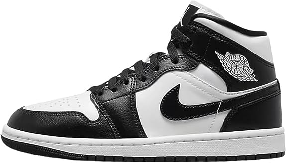 Women's Air Jordan 1 Mid White/Black-White (DV0991 101)