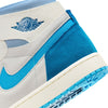 Men's Jordan 1 High Zoom Air CMFT 2 Sail/DK Pwdr Bl-Bl Gry (DV1307 104)