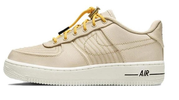 Big Kid's Nike Air Force 1 LV8 3 Snddrift/Sail-Citron Pulse (DV1622 100)