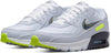 Big Kid's Nike Air Max 90 White/Blackened Blue-Volt (DV3480 100)