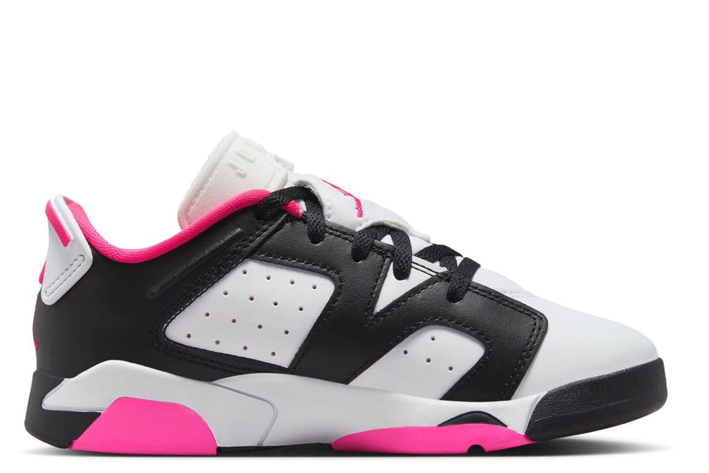 Little Kid's Jordan 6 Retro Low Black/Fierce Pink-White (DV3528 061)