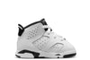 Toddler's Jordan 6 Retro White/Black (DV3606 112)