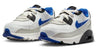 Toddler's Nike Air Max 90 LTR Summit White/Racer Blue (DV3609 100)