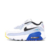 Toddler's Nike Air Max 90 LTR White/Black-Blue Whisper (DV3609 101)