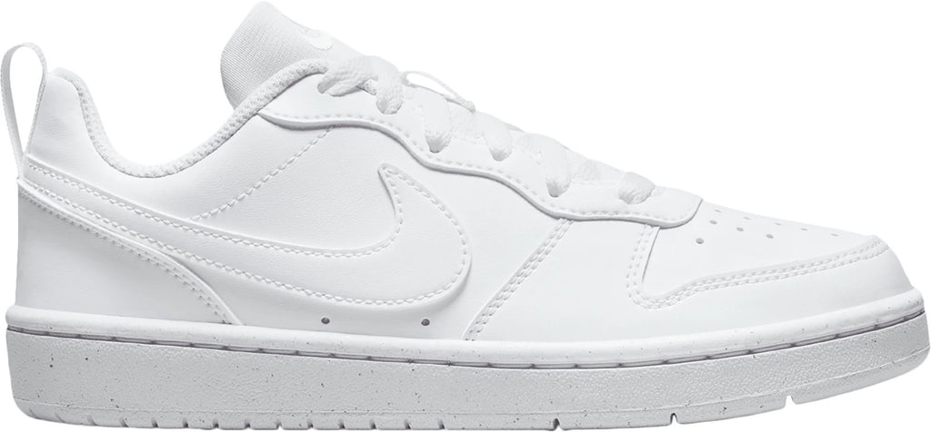 Big Kid's Nike Court Borough Low Recraft White/White-White (DV5456 106)