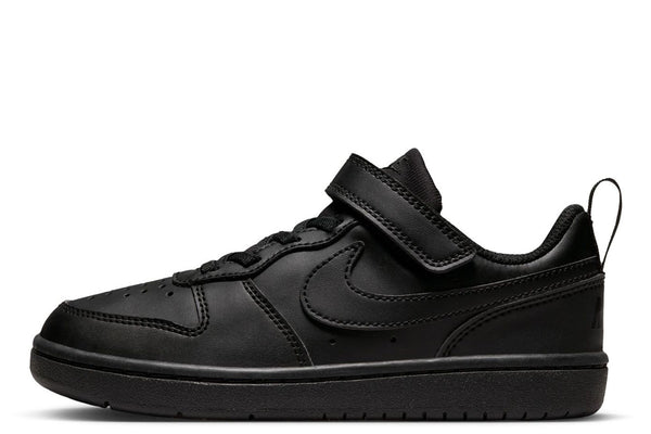 Little Kid's Nike Court Borough Low Recraft Blck/Blck-Blck (DV5457 002)