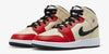 Big Kid's Air Jordan 1 Mid Muslin/Chili Red-Black-White