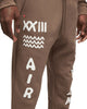 Men's Jordan Palomino/Sl Artist Series by Umar Rashid Flght Fleece Pants