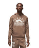 Men's Jordan Palomino/Sail By Umar Rashid Flight Fleece Pullover Hoodie